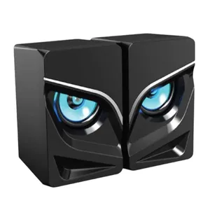 Havit HV-SK708 RGB 2.0 USB Black Speaker with Rich Bass