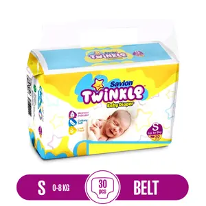 Savlon Twinkle Belt System Baby Diaper Small Size - Variant 3