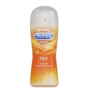 Durex Play Hot Lubricant Lube Gel 50ml Warming Water-Based for Enhanced Sensation