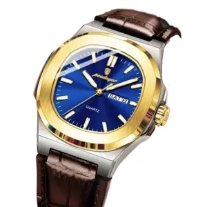 Poedagar 853L Quartz Square Waterproof Luminous Men's Watch - Variant 3