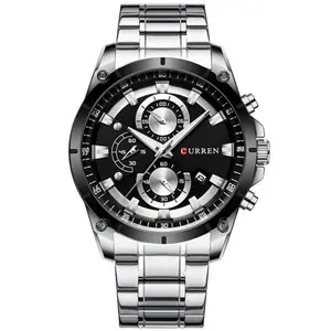 Curren 8360 Comfortable Stainless Steel Multifunctional Analog Men's Watch - Variant 2