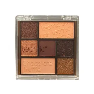 Technic Pressed Pigment Palette 7 Chocolate Color Eyeshadow Truffle