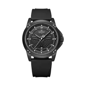 Naviforce NF8031 Lightweight Comfortable Silicone Band Simple Sports Men's Watch