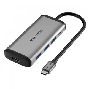 Vention CNBHB Type-C to HDMI to USB3.0 PD Hub Converter
