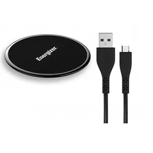 Energizer WLACBLBKM 10W Fast Wireless Charger with Micro USB Cable
