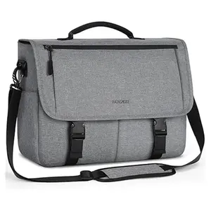 RAINSMORE Water Resistant Casual Satchel Office Work Bag