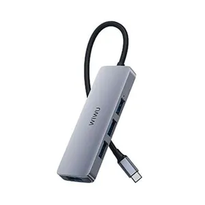 WiWU Alpha A440 Pro 4-in-1 USB Type-C Hub