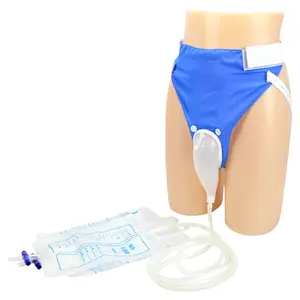 Urine Cup - 1000 ml Collection Bag for Unsex Silicone Ventilated Catheter Bag