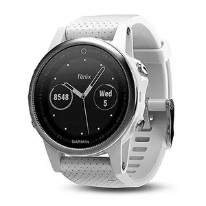 Garmin Fenix 5S - White With Carrara White Band Smartwatch
