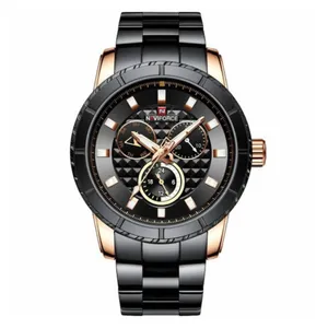 NAVIFORCE NF9145 Stainless Steel Chronograph Men's Watch