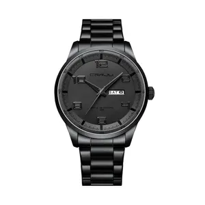 CRRJU 5005 Classic Stainless Steel Multifunctional Analog Quartz Fashion Men's Watch