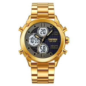 SKMEI 1975 Digital Analog Business Stainless Steel Men's Watch - Variant 2