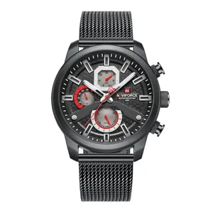 NaviForce NF9211 Chronograph Stainless Steel Luminous Men's Watch - Variant 2