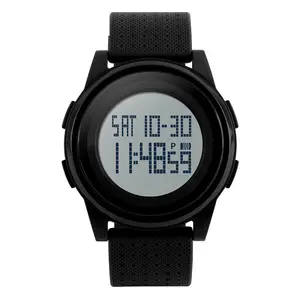 SKMEI 1206 Ultrathin Digital PU Leather Luminous Kid's Watch