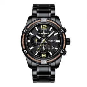 Nibosi 2335 High Quality Stainless Steel Chronograph Analog Men's Watch
