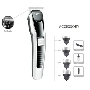 HTC AT-538 Professional Rechargeable Hair Clipper and Trimmer for Men
