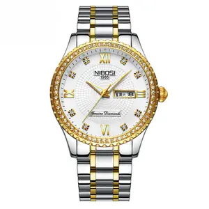 Nibosi 2315 High Quality Stainless Steel Waterproof Women's Watch - Variant 2