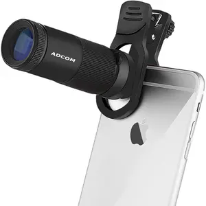 ADCOM 8X Pro Monocular Telephoto Camera Lens-Compatible Mobile Phone Lens