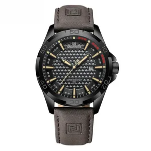 NAVIFORCE NF8023 Luxury Military Leather Sport Quartz Men's Watch - Variant 3