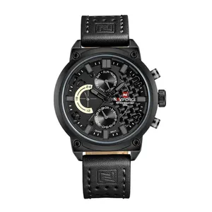 NAVIFORCE NF9068L Fashion Big Dial Multi-Function Waterproof Quartz Luxury Sports Men’s Watch - Variant 2