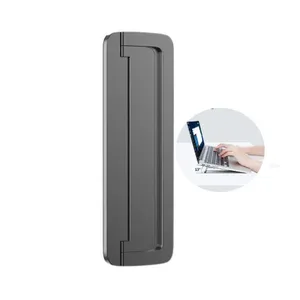 WIWU S900 Folding Adjustable Aluminum Portable Gray Laptop Stand