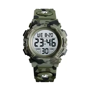 SKMEI 1548 Digital Camouflage PU Leather Luminous Sporty Kid's Watch - Variant 2