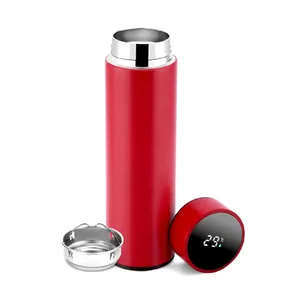 500ml Stainless Steel Water Bottle LED Temperature Display Flask - Variant 2