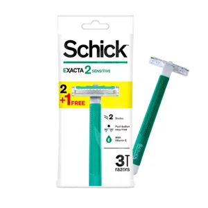 Schick Exacta 2 Sensitive 3 PCS disposable Shaving razor