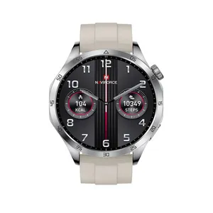 Naviforce NT12 Waterproof Comfortable Silicone Strap Quartz Sports Men's Watch