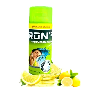 Ron's Lemon Shaving Foam Moisturizing Formula Lemon 400ml