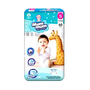Mum Mum Breathable Material Pant System Baby Diaper