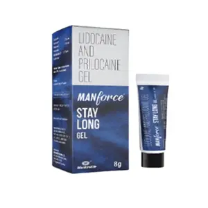 Manforce Stay Long Gel 8g for Extended Pleasure Delay Gel with Vitamin E