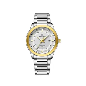 Naviforce NF8029 Luxury Stainless Steel Quartz Analog Men's Watch - Variant 4