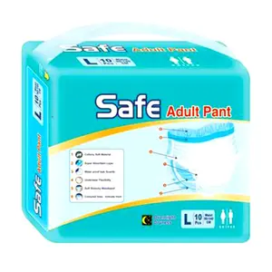 Safe Adjustable closure system Adult Diaper Pant