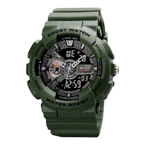 SKMEI 1688 Fashion Sport Waterproof Rubber Analog Digital Men's Watch - Variant 4