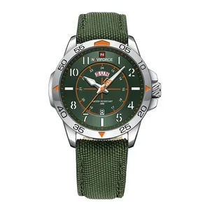 NAVIFORCE NF9204N Nylon Strap Waterproof Quartz Men’s Sport Watch - Variant 1