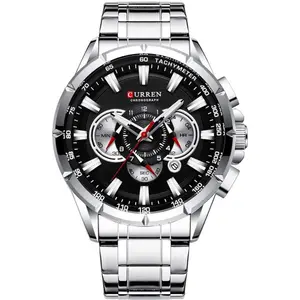 Curren 8363 Comfortable Stainless Steel Multifunctional Chronograph Casual Men's Watch - Variant 3