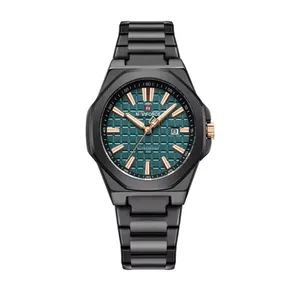 Naviforce NF9258 Stainless Steel Strap Water Resistant Analog Men Wristwatch - Variant 2