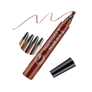 4 Point Eyebrow Pencil Maquillajes Para Mujer Waterproof Liquid Eyebrow Pencil
