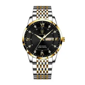 Poedagar 836 CH Luxury Stainless Steel Luminous Waterproof Men's Watch - Variant 1