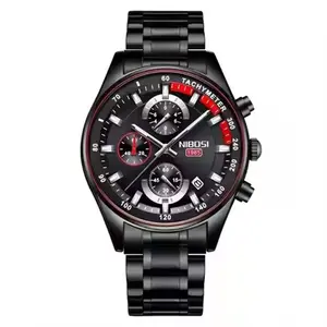 Nibosi 2375 High Quality Stainless Steel Analog Men's Watch - Variant 4