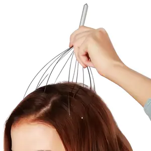 Stainless Steel Octopus Relaxing Scalp Massager