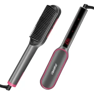 Ubeator G20-Black LED Digital Controller Display Screen Unisex Brush Hair Dryer