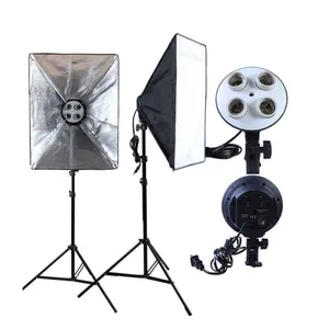 4 in 1 Bulb Softbox Setup (Pair)