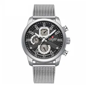 NaviForce NF9211 Chronograph Stainless Steel Luminous Men's Watch - Variant 4