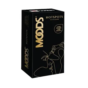 MOODS Hotspot Scented 1500 Dotted Condom 10pcs Pack