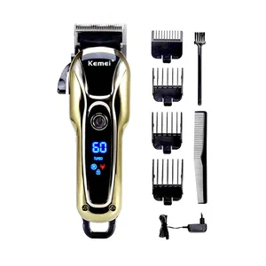 Kemei KM-1990 professional LCD display Hair Trimmer For Men