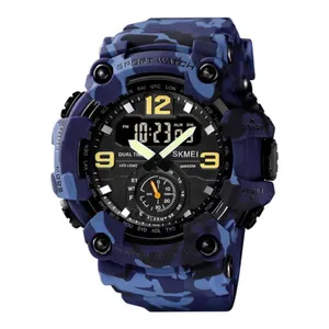 Skmei 1637 Digital Dual Movement 3 Time Waterproof Sports Men's Watch - Variant 3