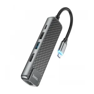 Hoco HB23 Easy view 5-in-1 Multimedia USB Type-C Hub