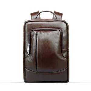 100% Genuine Cow Leather Unique & Stylish Big Size Leather Backpack - Variant 1